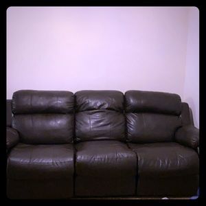 Used Black Couch